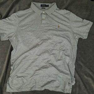 Polo Ralph Lauren Gray Pima Soft Touch Size 2XL